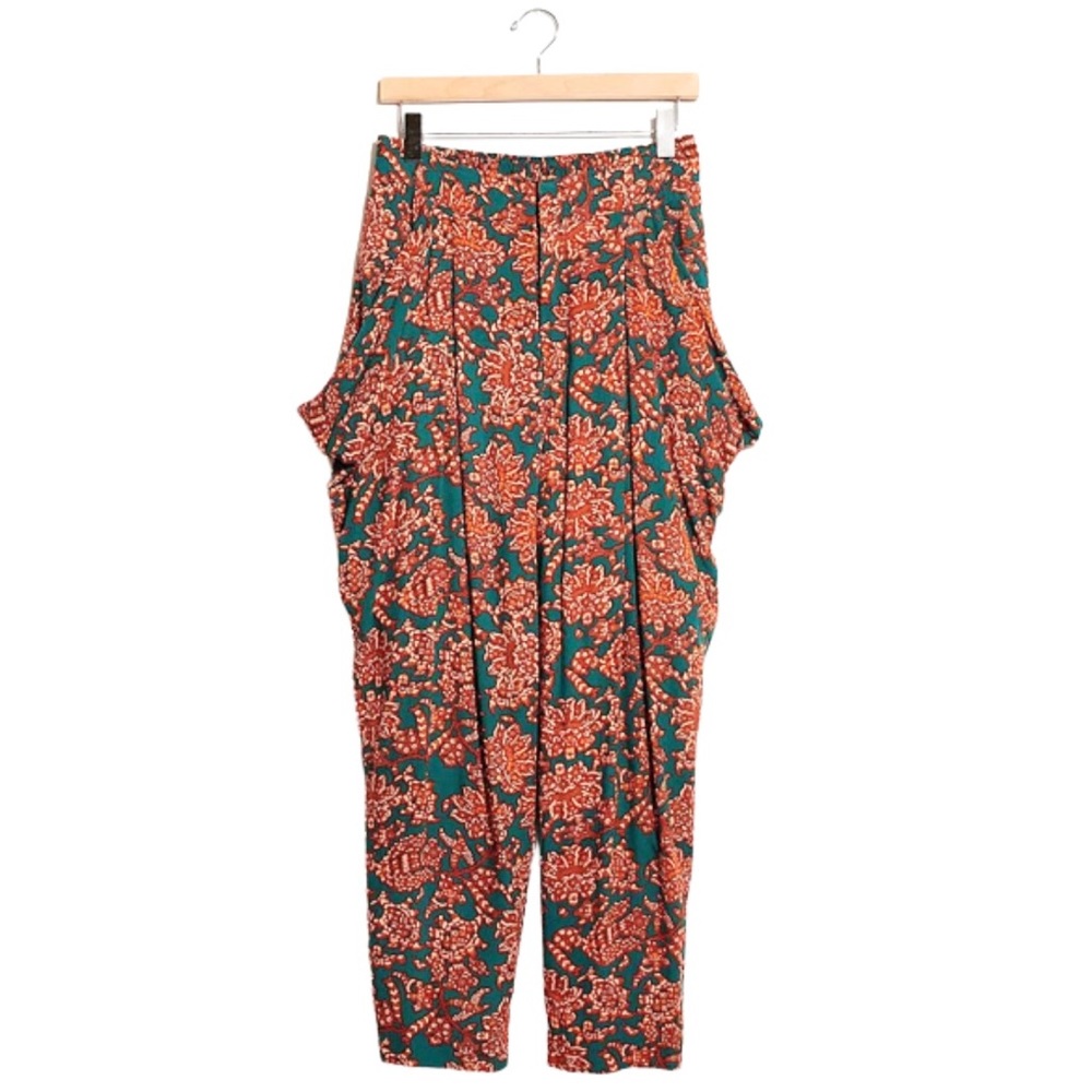 🌿 FREE PEOPLE OLYMPIA PRINT HAREM PANTS